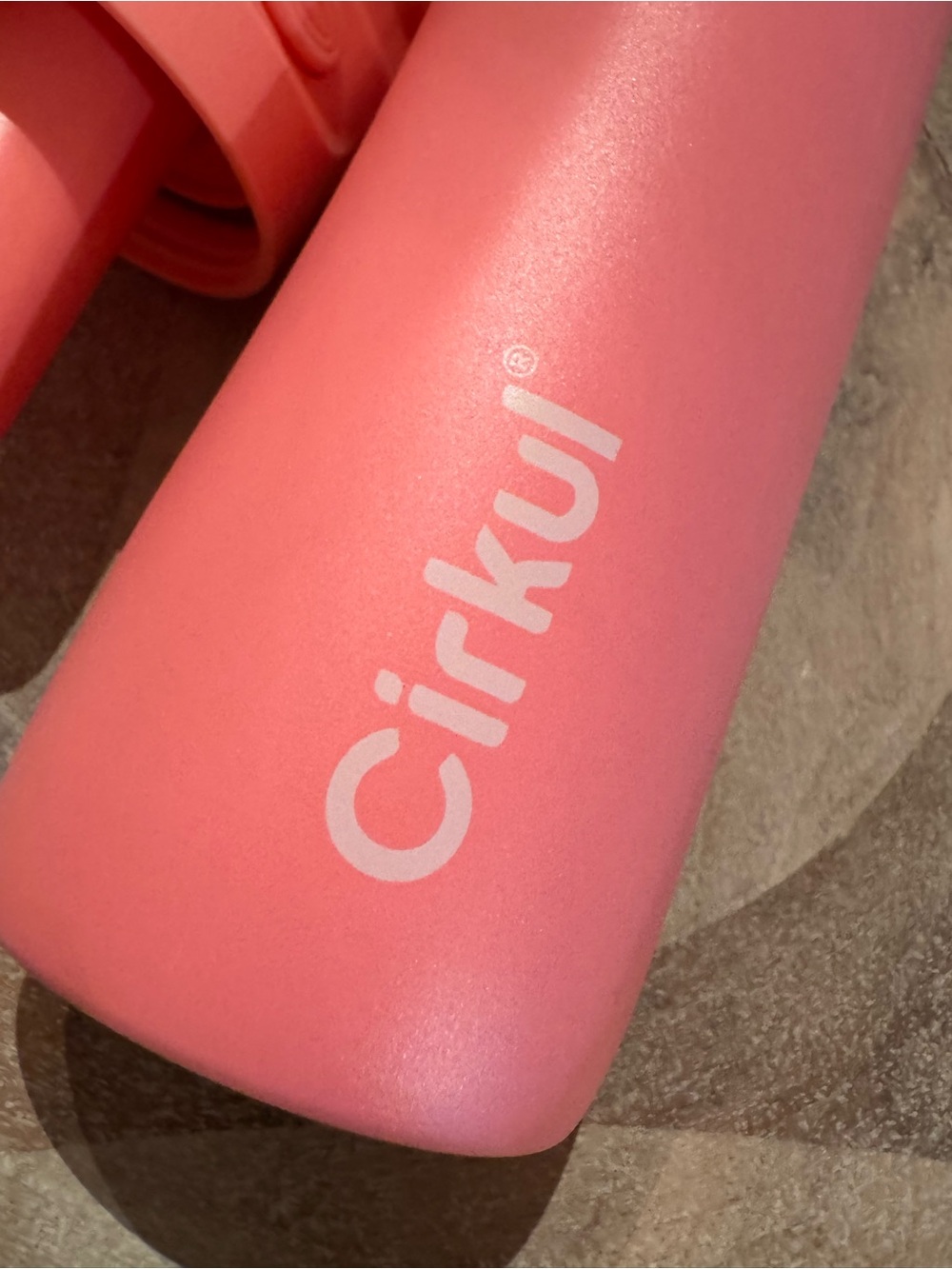 Cirkul Coral Pink Insulated Water Bottle - Picture 2 of 7